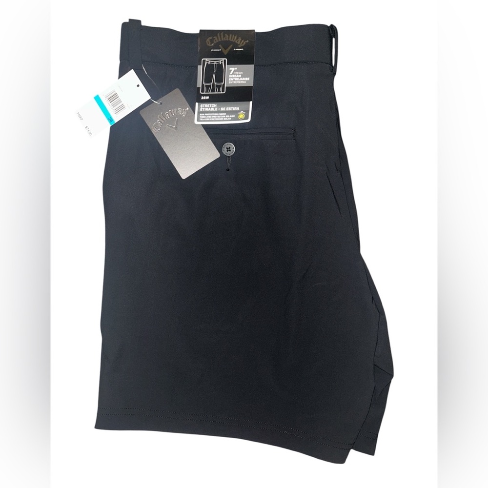 Callaway Men's Black Golf Shorts